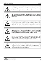 Предварительный просмотр 8 страницы LAM Technologies DS10 Series User Manual