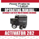 Preview for 1 page of LAMAR Power Products ACTIVATOR 282 Operating Manual