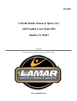 Предварительный просмотр 14 страницы LAMAR Rotary Abdominal Back LS 526 Assembly And Owner'S Manual