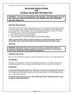 Preview for 4 page of Lamarche CONSTAVOLT E12 Installation, Operating And Troubleshooting Instructions