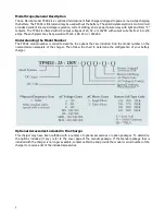 Preview for 6 page of Lamarche TPSD2 Standard Series Installation And Operation Manual