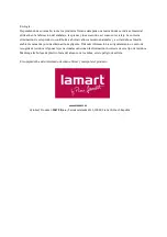 Preview for 18 page of lamart ECOLOR Operating Instructions Manual