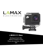 Preview for 1 page of Lamax Electronics X7.1 Naos Manual