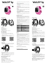 Preview for 1 page of LAMAX TECH WatchY Quick Start Manual