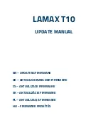 Preview for 1 page of LAMAX T10 Update Manual