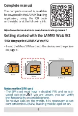 Preview for 3 page of LAMAX WatchY2 Quick Start Manual