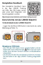 Preview for 11 page of LAMAX WatchY2 Quick Start Manual