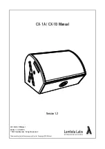 Preview for 1 page of Lambda Labs CX-1A Manual