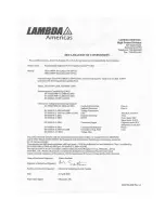 Preview for 2 page of Lambda 2U GENESYS 5kW Technical Manual