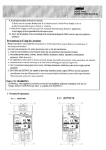 Preview for 2 page of Lambda DLP/E Series Instruction Manual