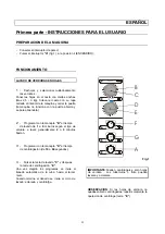 Предварительный просмотр 23 страницы lamber A81 Instructions For The User And The Installer