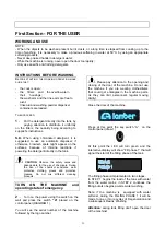 Предварительный просмотр 11 страницы lamber LP6-dy Instruction Manual