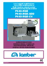 Preview for 1 page of lamber P440-RGB Instruction Manual