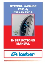 lamber P550-dy-CVP-S Instruction Manual предпросмотр