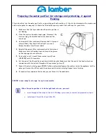 Предварительный просмотр 15 страницы lamber RO400C Technical Manual