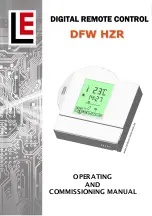 LAMBERTI ELEKTRONIK DFW HZR Operating And Commissioning Manual preview