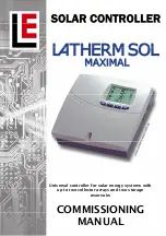 Preview for 1 page of LAMBERTI ELEKTRONIK LATHERM SOL MAXIMAL Commissioning Manual