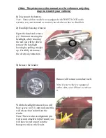 Предварительный просмотр 3 страницы Lambo Doors Canada Chevrolet Camaro 1993 Instructions Manual