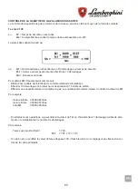 Preview for 65 page of Lamborghini Caloreclima 310 PM/M-E Installation And Maintenance Manual