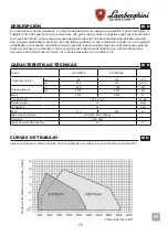 Preview for 75 page of Lamborghini Caloreclima 310 PM/M-E Installation And Maintenance Manual