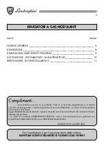 Preview for 4 page of Lamborghini Caloreclima 90 PM/M-E Use Manual