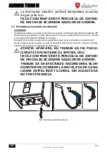 Предварительный просмотр 147 страницы Lamborghini Caloreclima ALHENA TECH 28 H Instructions For Use, Installation And Maintenance