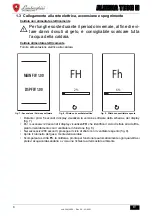 Preview for 8 page of Lamborghini Caloreclima ALHENA TECH H Instructions For Use, Installation And Maintenance