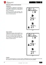 Preview for 64 page of Lamborghini Caloreclima ALHENA TECH H Instructions For Use, Installation And Maintenance