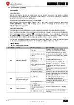 Preview for 220 page of Lamborghini Caloreclima ALHENA TECH H Instructions For Use, Installation And Maintenance