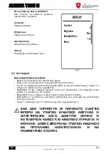 Preview for 269 page of Lamborghini Caloreclima ALHENA TECH H Instructions For Use, Installation And Maintenance