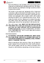 Preview for 310 page of Lamborghini Caloreclima ALHENA TECH H Instructions For Use, Installation And Maintenance