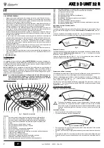 Предварительный просмотр 2 страницы Lamborghini Caloreclima AXE 3 D UNIT 32 R Instructions For Use, Installation And Maintenance