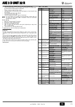 Предварительный просмотр 15 страницы Lamborghini Caloreclima AXE 3 D UNIT 32 R Instructions For Use, Installation And Maintenance