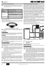 Предварительный просмотр 20 страницы Lamborghini Caloreclima AXE 3 D UNIT 32 R Instructions For Use, Installation And Maintenance