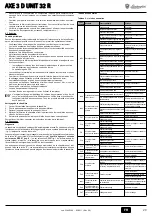 Предварительный просмотр 23 страницы Lamborghini Caloreclima AXE 3 D UNIT 32 R Instructions For Use, Installation And Maintenance