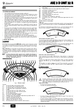 Предварительный просмотр 26 страницы Lamborghini Caloreclima AXE 3 D UNIT 32 R Instructions For Use, Installation And Maintenance