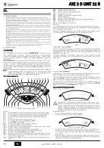 Предварительный просмотр 34 страницы Lamborghini Caloreclima AXE 3 D UNIT 32 R Instructions For Use, Installation And Maintenance