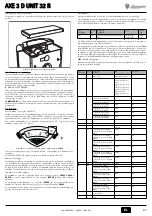 Предварительный просмотр 37 страницы Lamborghini Caloreclima AXE 3 D UNIT 32 R Instructions For Use, Installation And Maintenance