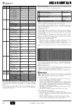 Предварительный просмотр 38 страницы Lamborghini Caloreclima AXE 3 D UNIT 32 R Instructions For Use, Installation And Maintenance