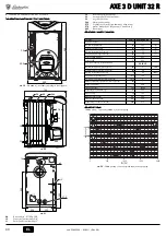 Предварительный просмотр 40 страницы Lamborghini Caloreclima AXE 3 D UNIT 32 R Instructions For Use, Installation And Maintenance