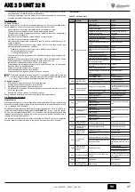 Предварительный просмотр 47 страницы Lamborghini Caloreclima AXE 3 D UNIT 32 R Instructions For Use, Installation And Maintenance