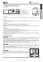 Предварительный просмотр 3 страницы Lamborghini Caloreclima BIG FK 07 Operating, Installation And Maintenance Instructions