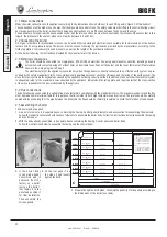 Предварительный просмотр 4 страницы Lamborghini Caloreclima BIG FK Series Operating, Installation And Maintenance Instructions