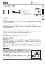 Предварительный просмотр 9 страницы Lamborghini Caloreclima BIG FK Series Operating, Installation And Maintenance Instructions