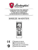 Lamborghini Caloreclima BREEZE INVERTER series Operation Manual preview