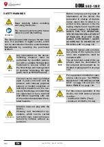 Предварительный просмотр 104 страницы Lamborghini Caloreclima DORA 120 LT User, Installation, And Maintenance Manual