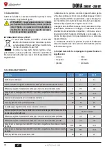 Preview for 38 page of Lamborghini Caloreclima DORA 200 HT User, Installation, And Maintenance Manual