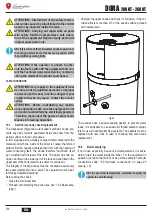 Preview for 114 page of Lamborghini Caloreclima DORA 200 HT User, Installation, And Maintenance Manual