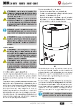 Предварительный просмотр 33 страницы Lamborghini Caloreclima DORA 200 LT User And Installation Manual