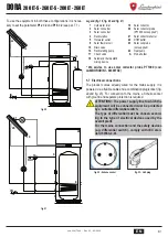 Предварительный просмотр 81 страницы Lamborghini Caloreclima DORA 200 LT User And Installation Manual